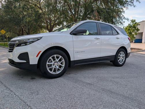 Summit White 2023 Chevrolet Equinox LS