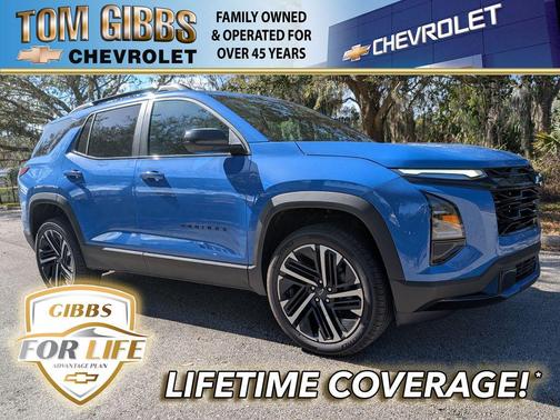 Reef Blue Metallic 2026 Chevrolet Equinox FWD RS