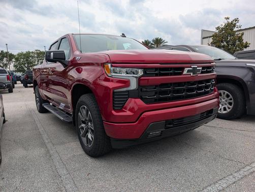Radiant Red Tintcoat 2025 Chevrolet Silverado 1500 RST