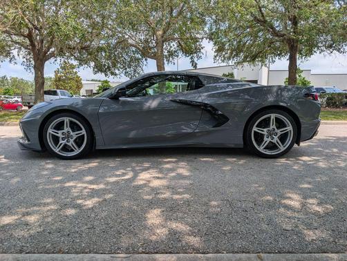 Sea Wolf Gray Tricoat 2025 Chevrolet Corvette Stingray w/2LT