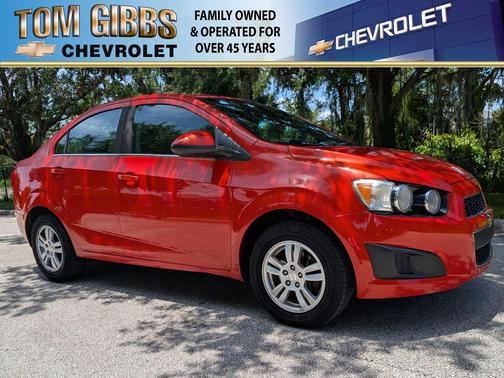 Inferno Orange Metallic 2013 Chevrolet Sonic LT