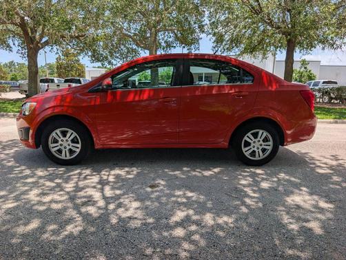Inferno Orange Metallic 2013 Chevrolet Sonic LT