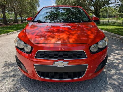 Inferno Orange Metallic 2013 Chevrolet Sonic LT