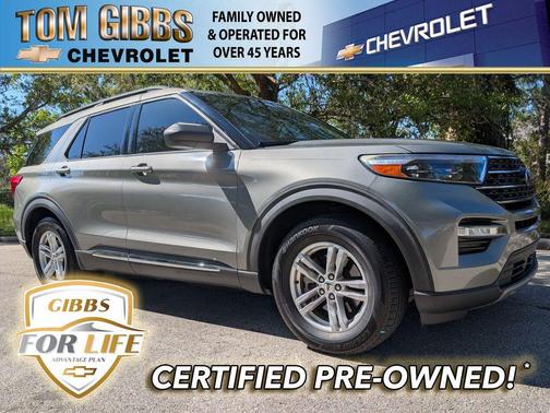Silver Spruce Metallic 2020 Ford Explorer XLT