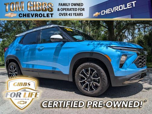 Marina Blue Metallic 2025 Chevrolet Trailblazer ACTIV