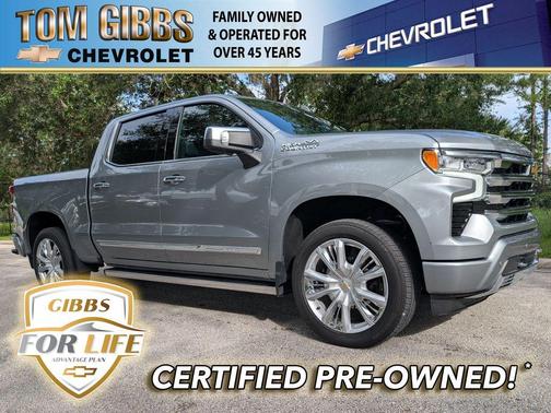 Sterling Gray Metallic 2026 Chevrolet Silverado 1500 High Country