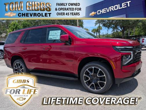 Radiant Red Tintcoat 2026 Chevrolet Tahoe 4WD RST