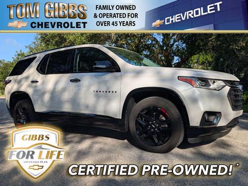Iridescent Pearl Tricoat 2019 Chevrolet Traverse Premier
