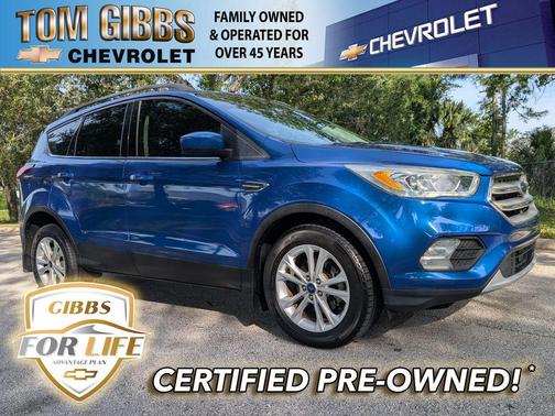 Lightning Blue Metallic 2019 Ford Escape SEL