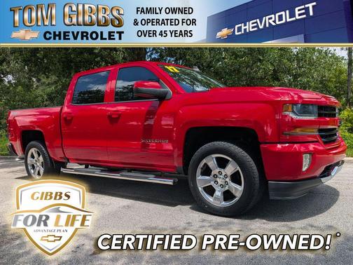 Red Hot 2017 Chevrolet Silverado 1500 2LT