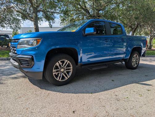Bright Blue Metallic 2021 Chevrolet Colorado WT
