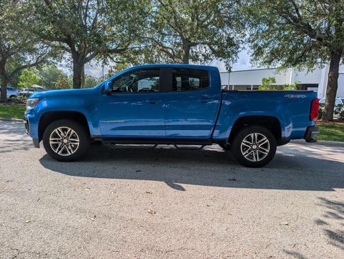 Bright Blue Metallic 2021 Chevrolet Colorado WT