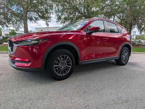 Soul Red Crystal Metallic 2021 Mazda CX-5 Touring