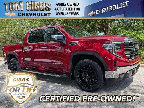 Volcanic Red Tintcoat 2024 GMC Sierra 1500 SLT