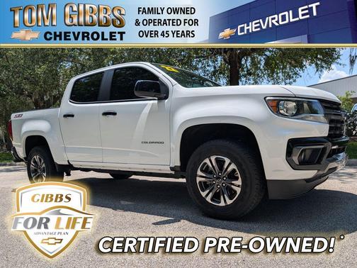 Summit White 2022 Chevrolet Colorado Z71