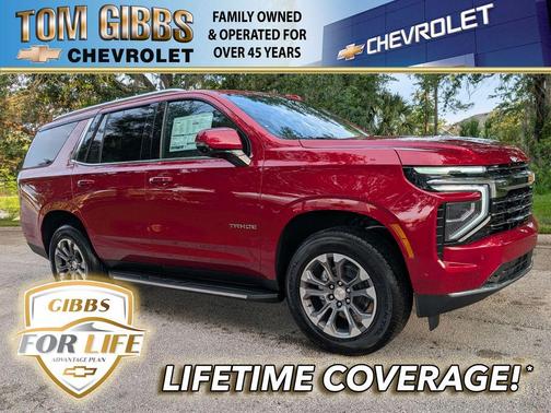 Radiant Red Tintcoat 2026 Chevrolet Tahoe LT