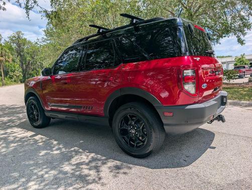 Rapid Red Metallic Tinted Clearcoat 2021 Ford Bronco Sport Badlands First Edition