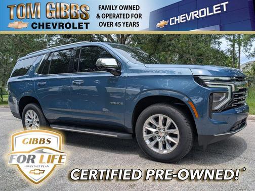 Lakeshore Blue Metallic 2025 Chevrolet Tahoe Premier