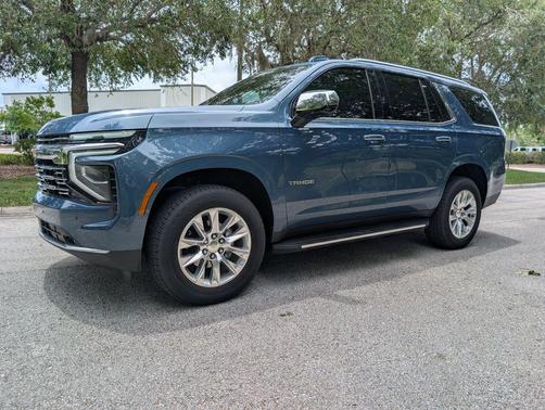 Lakeshore Blue Metallic 2025 Chevrolet Tahoe Premier