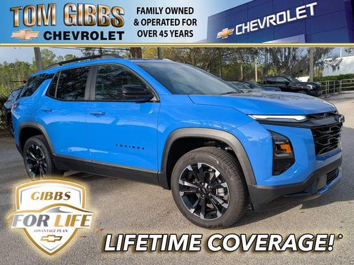 Reef Blue Metallic 2026 Chevrolet Equinox FWD RS