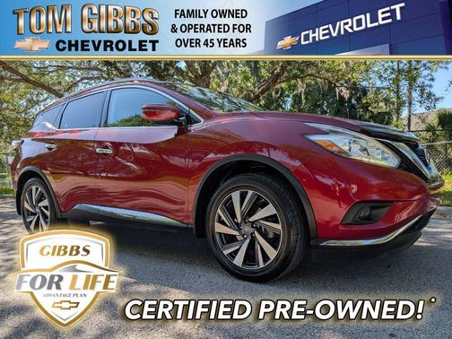 Cayenne Red Metallic 2018 Nissan Murano Platinum