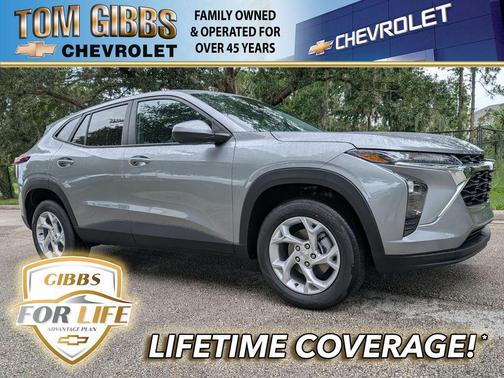 Sterling Gray Metallic 2026 Chevrolet Trax LS
