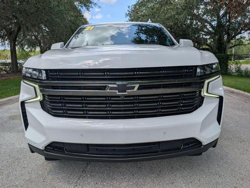 Summit White 2021 Chevrolet Tahoe 4WD RST