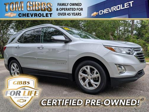 Silver Ice Metallic 2018 Chevrolet Equinox Premier