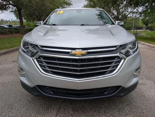 Silver Ice Metallic 2018 Chevrolet Equinox Premier