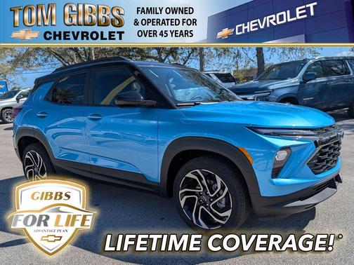 Marina Blue Metallic 2026 Chevrolet Trailblazer RS