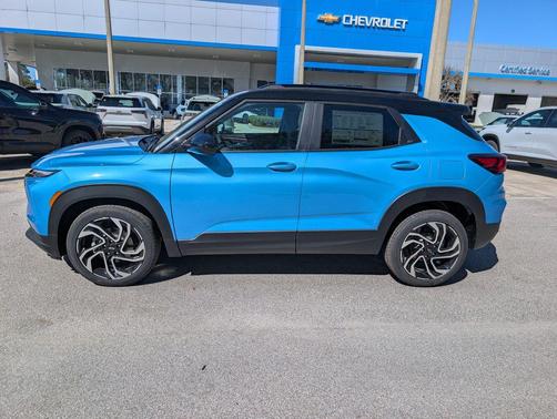 Marina Blue Metallic 2026 Chevrolet Trailblazer RS