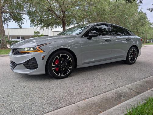 Wolf Gray 2023 Kia K5 GT-Line
