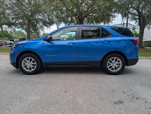 Riptide Blue Metallic 2024 Chevrolet Equinox LS