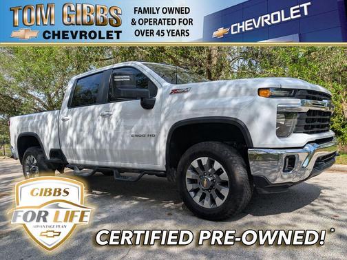 Summit White 2024 Chevrolet Silverado 2500 LT