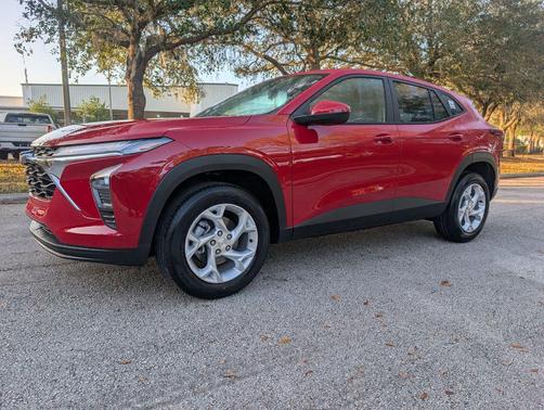 Apex Red 2026 Chevrolet Trax LS