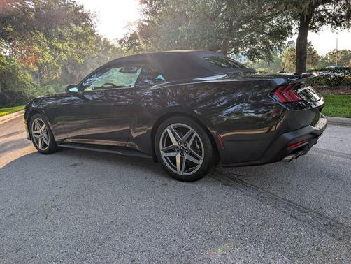 Dark Matter Gray Metallic 2024 Ford Mustang EcoBoost Premium