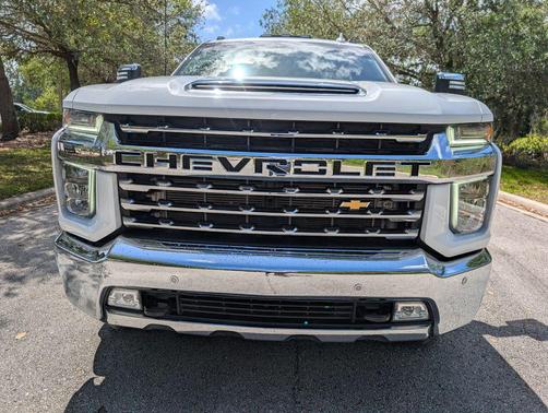 Summit White 2022 Chevrolet Silverado 3500 LTZ