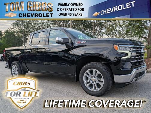 Black 2026 Chevrolet Silverado 1500 LTZ