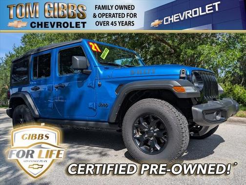 2021 Jeep Wrangler Unlimited Sport