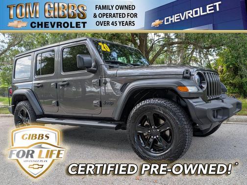 Granite Crystal Metallic Clearcoat 2020 Jeep Wrangler Unlimited Sport Altitude