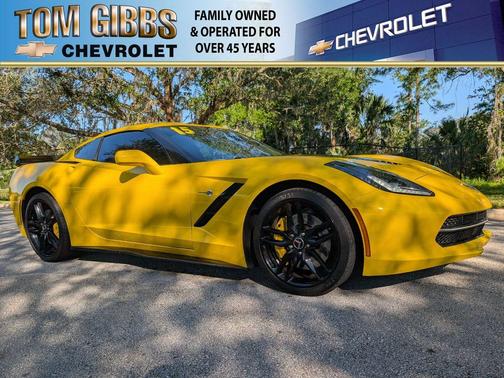 Velocity Yellow Tintcoat 2015 Chevrolet Corvette Stingray Z51
