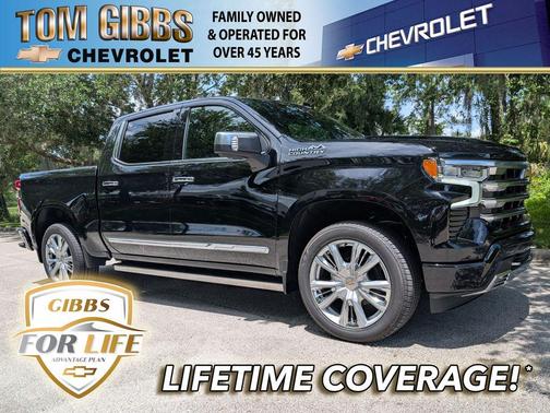 Black 2026 Chevrolet Silverado 1500 High Country