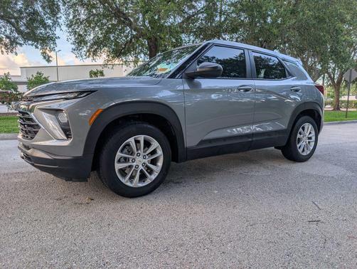 Sterling Gray Metallic 2024 Chevrolet Trailblazer LS