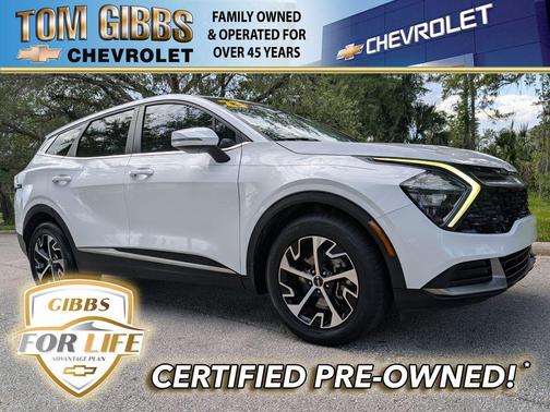 Glacial White Pearl 2023 Kia Sportage EX