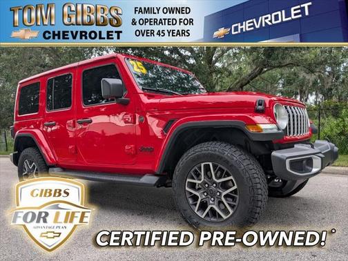 2025 Jeep Wrangler 4-Door Sahara 4x4