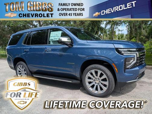 Lakeshore Blue Metallic 2026 Chevrolet Tahoe Premier