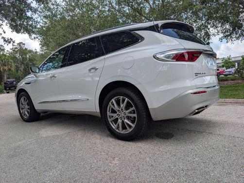 Summit White 2023 Buick Enclave Essence AWD