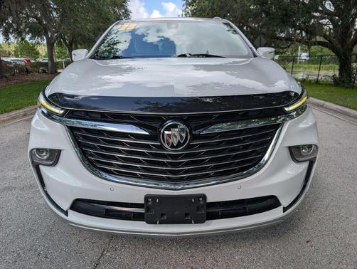 Summit White 2023 Buick Enclave Essence AWD