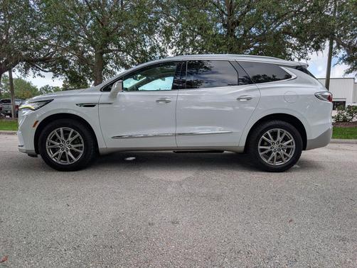 Summit White 2023 Buick Enclave Essence AWD