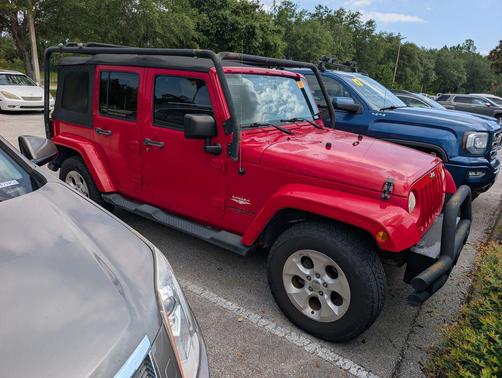 Firecracker Red Clear Coat 2015 Jeep Wrangler Unlimited Sahara